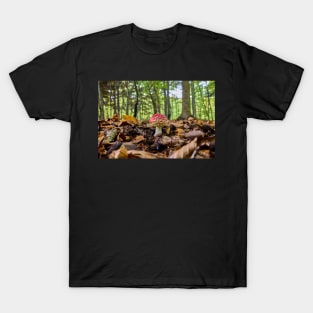 Fly agaric or fly amanita (Amanita muscaria) mushroom T-Shirt